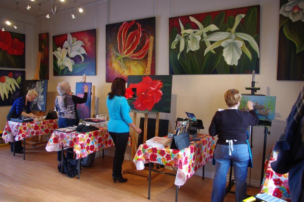 Atelier Galerie Anne Drouin Peinture & Sainte-Julie